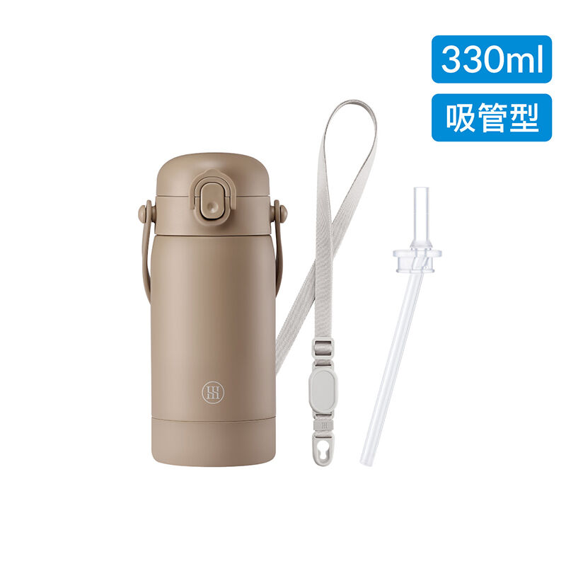 TEENYLITE不鏽鋼保溫瓶經典組(手提吸管330ml)共6色, , hi-res image number null